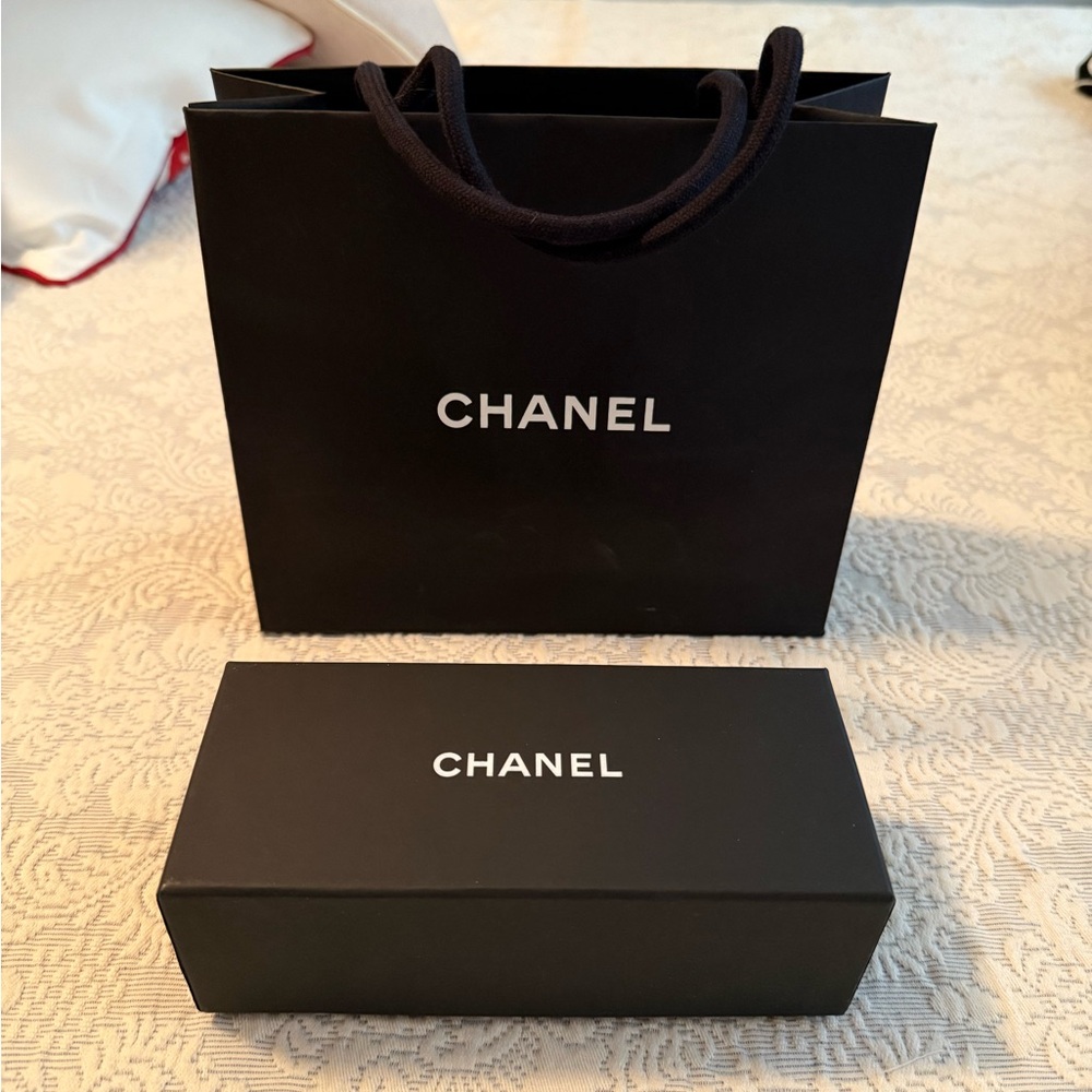 Authentic Chanel Shopping Bag and Box